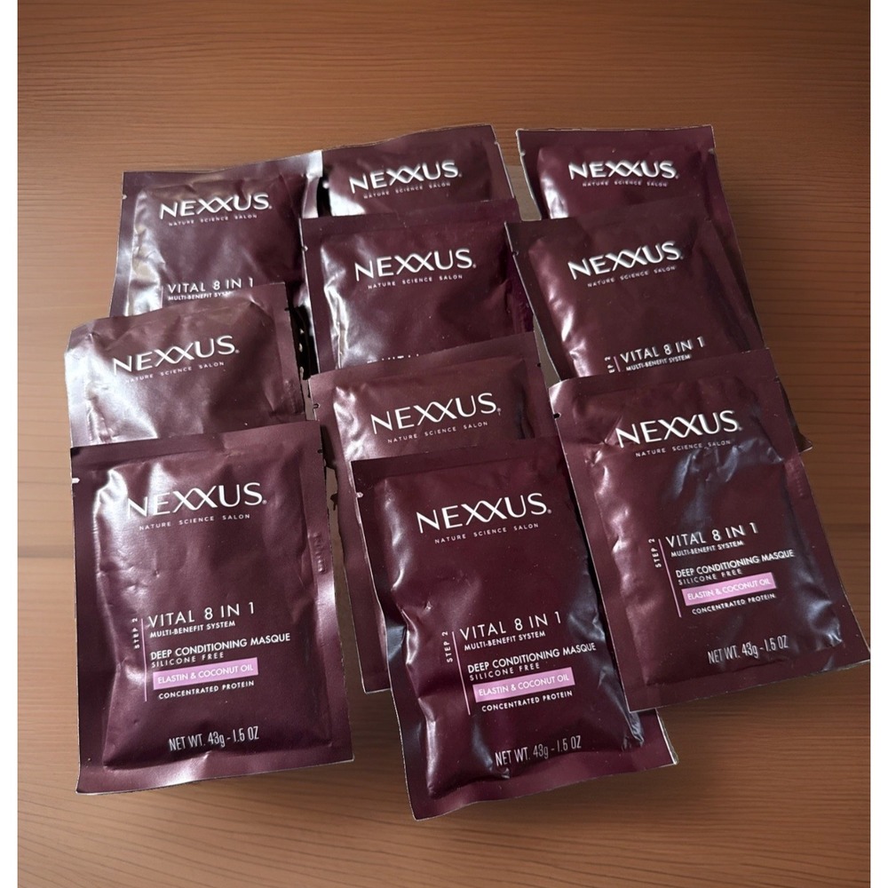 NEXXUS VITAL 8 IN 1 DEEP CONDITIONING TREATMENT MASQUE 1.5 oz SACHET MASK  (10)